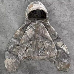 Camouflage Hooded Jacket